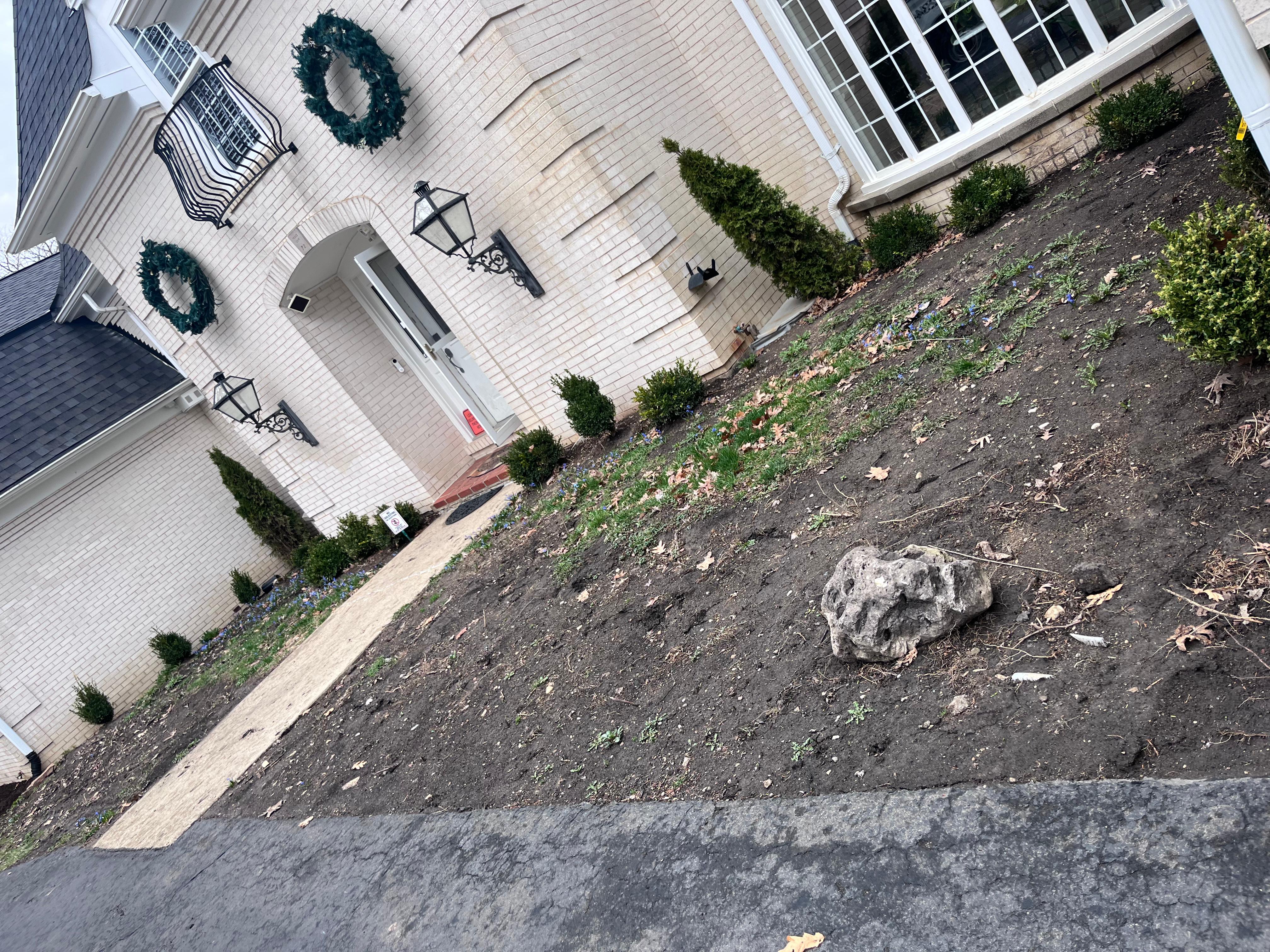 Hardscaping project 1
