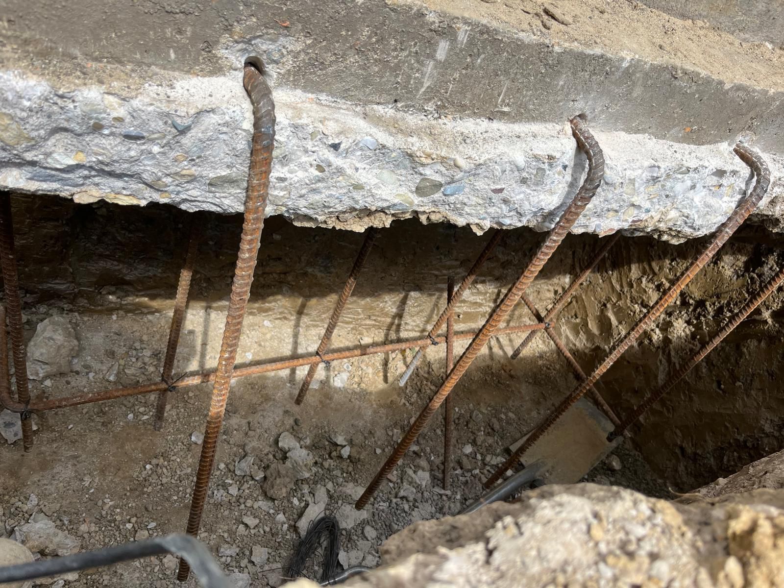 Basement foundation project